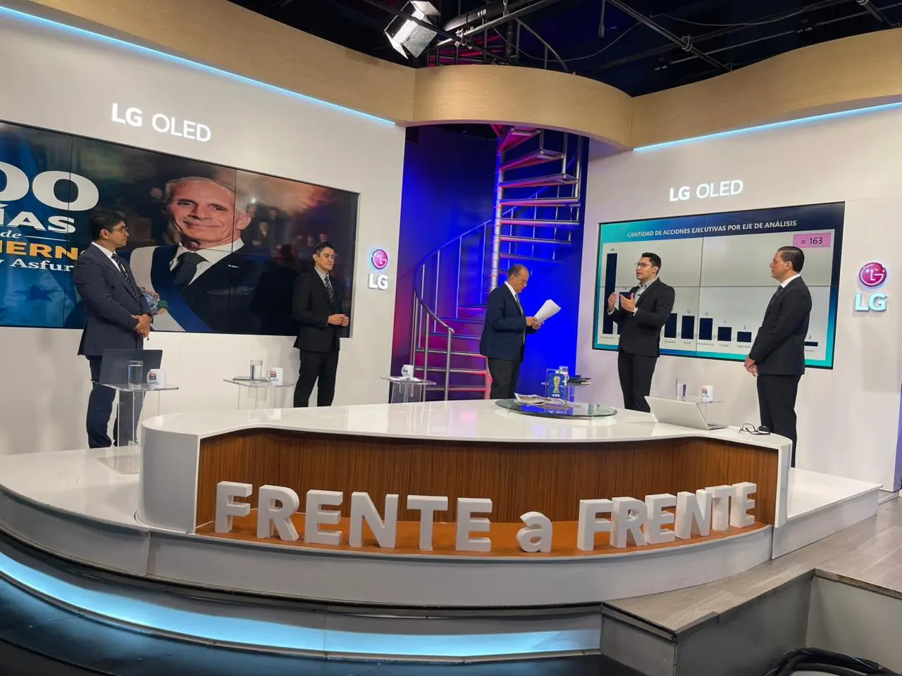 Los invitados de Frente a Frente