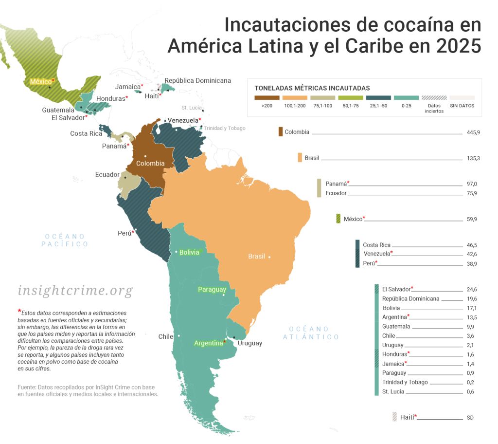 mapa de incautaciones