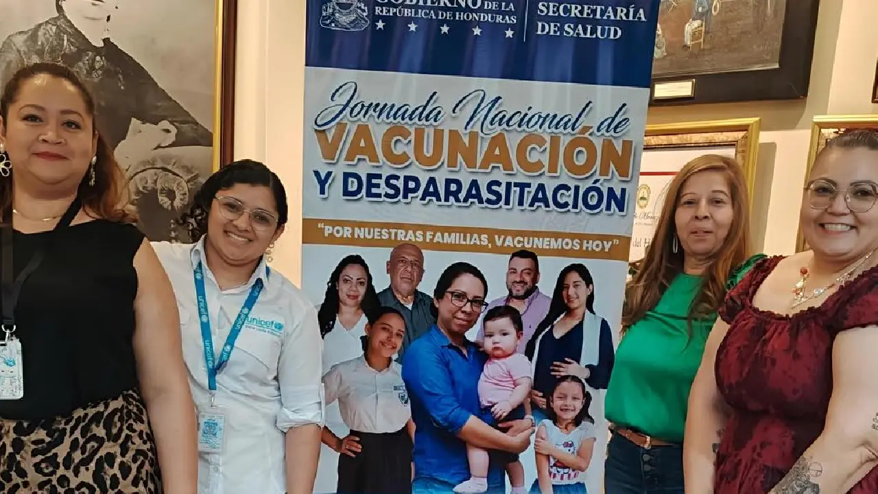 Lanzamiento jornada de vacunación Honduras