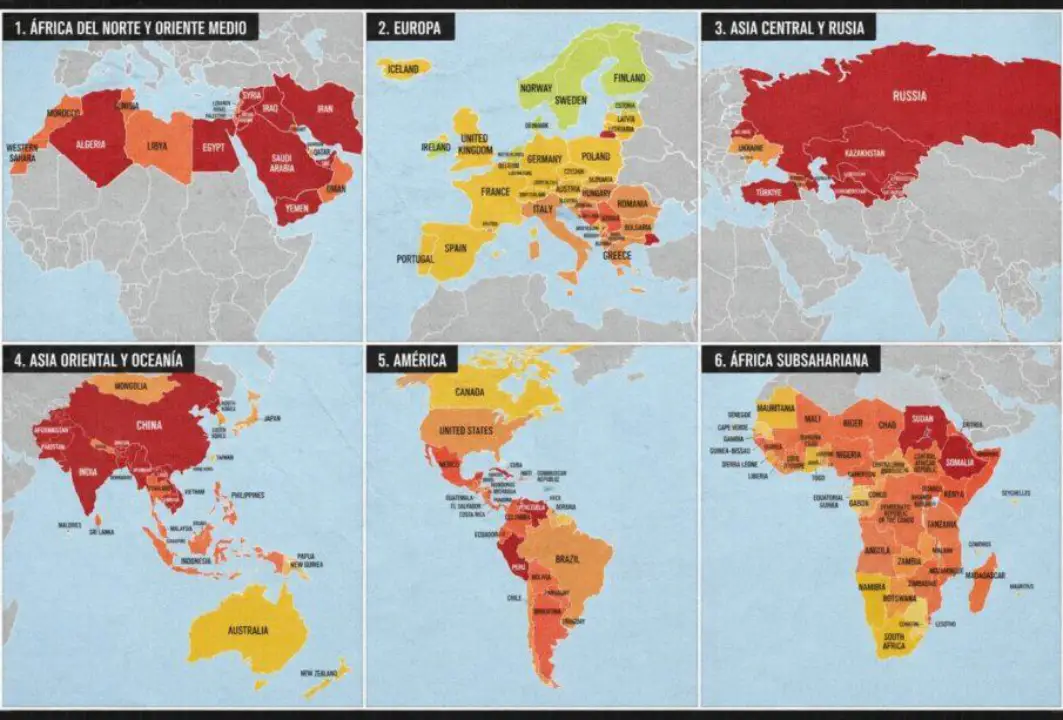 ranking libertad de prensa