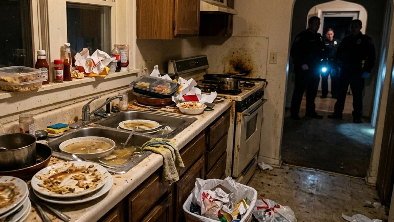 La cocina desordenada que detonó la pelea mortal entre los hermanos en Minneapolis.