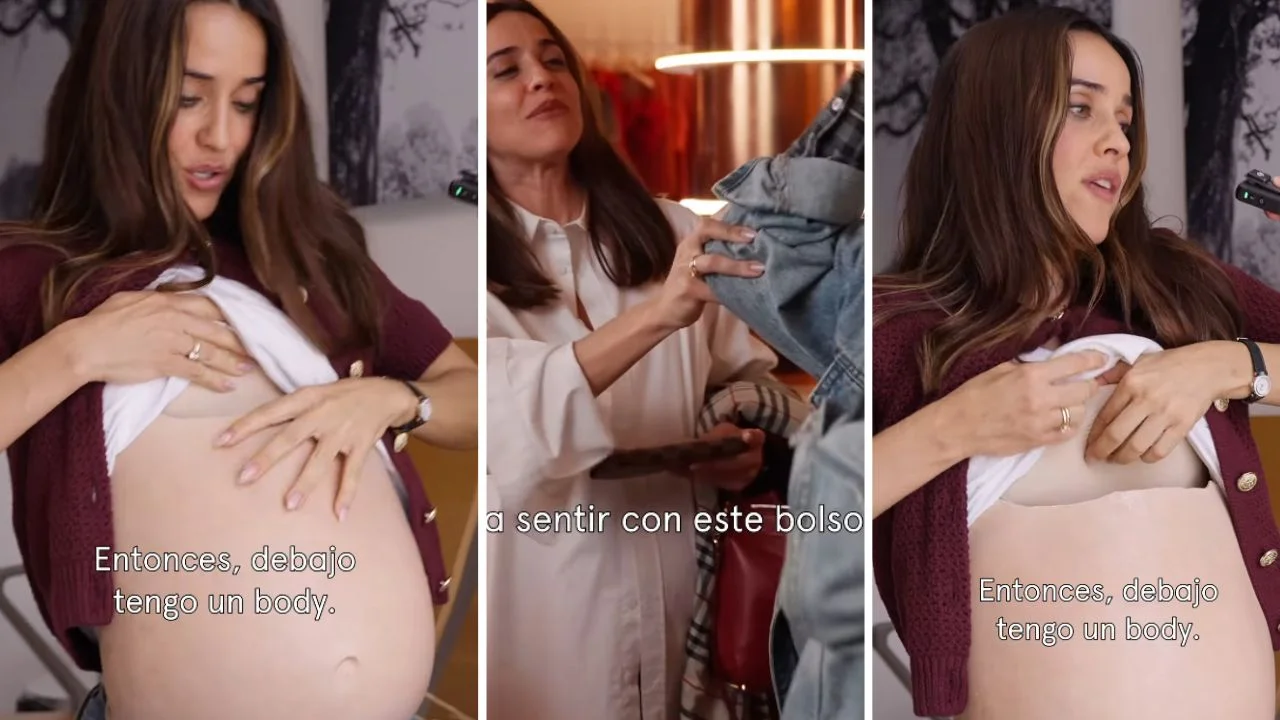 Macarena García está embarazada