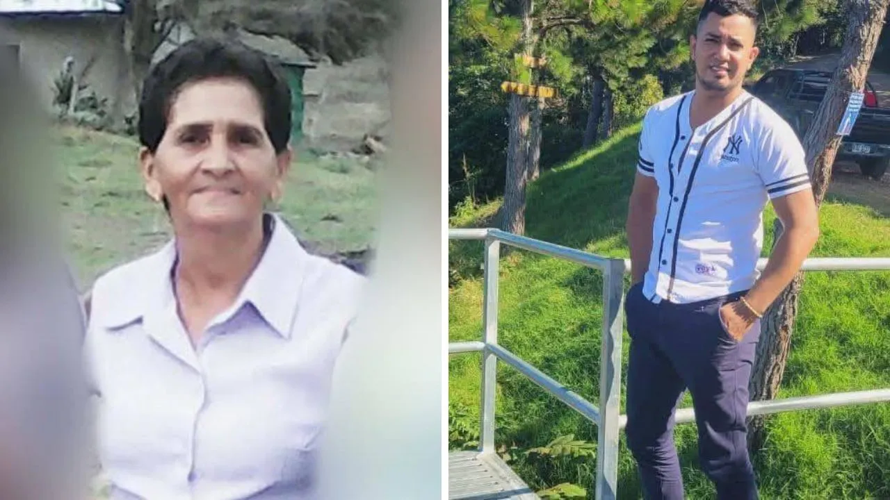 Fotos en vida de Ismael Favio Sarmiento Padilla, de 36 años, y su madre, Isidra Padilla Cardona.