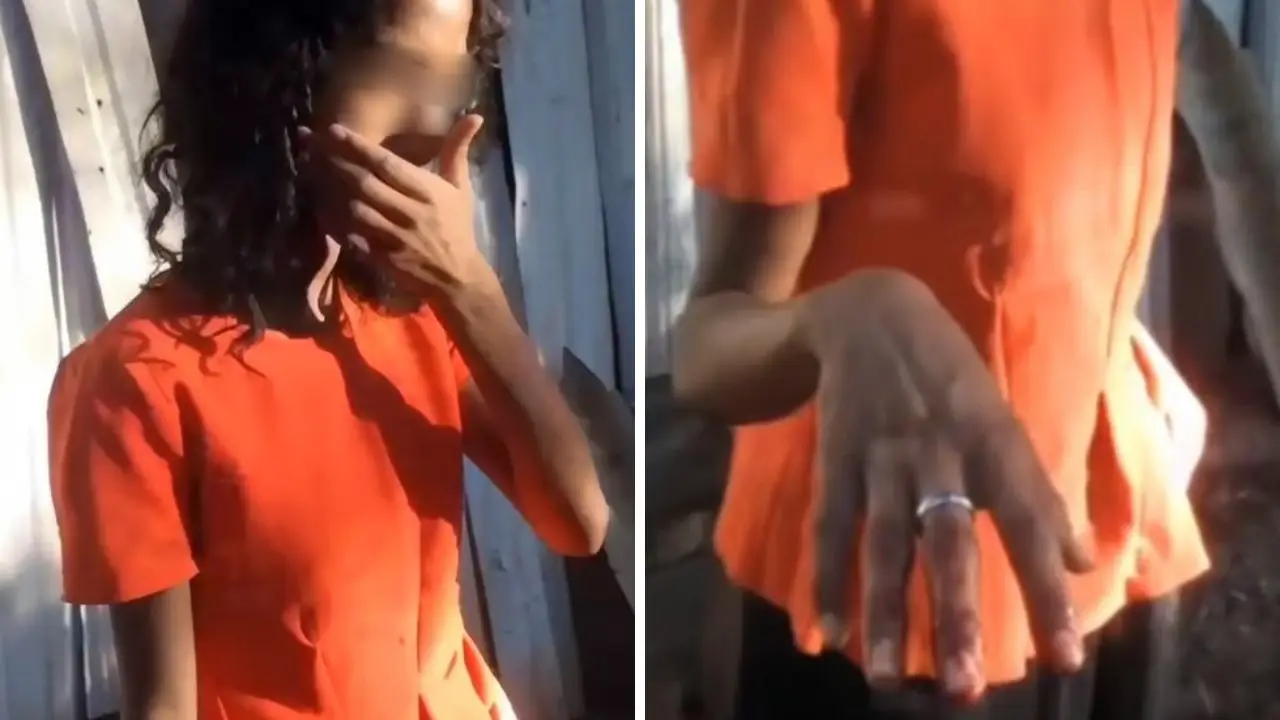 menor macheteada por su madre