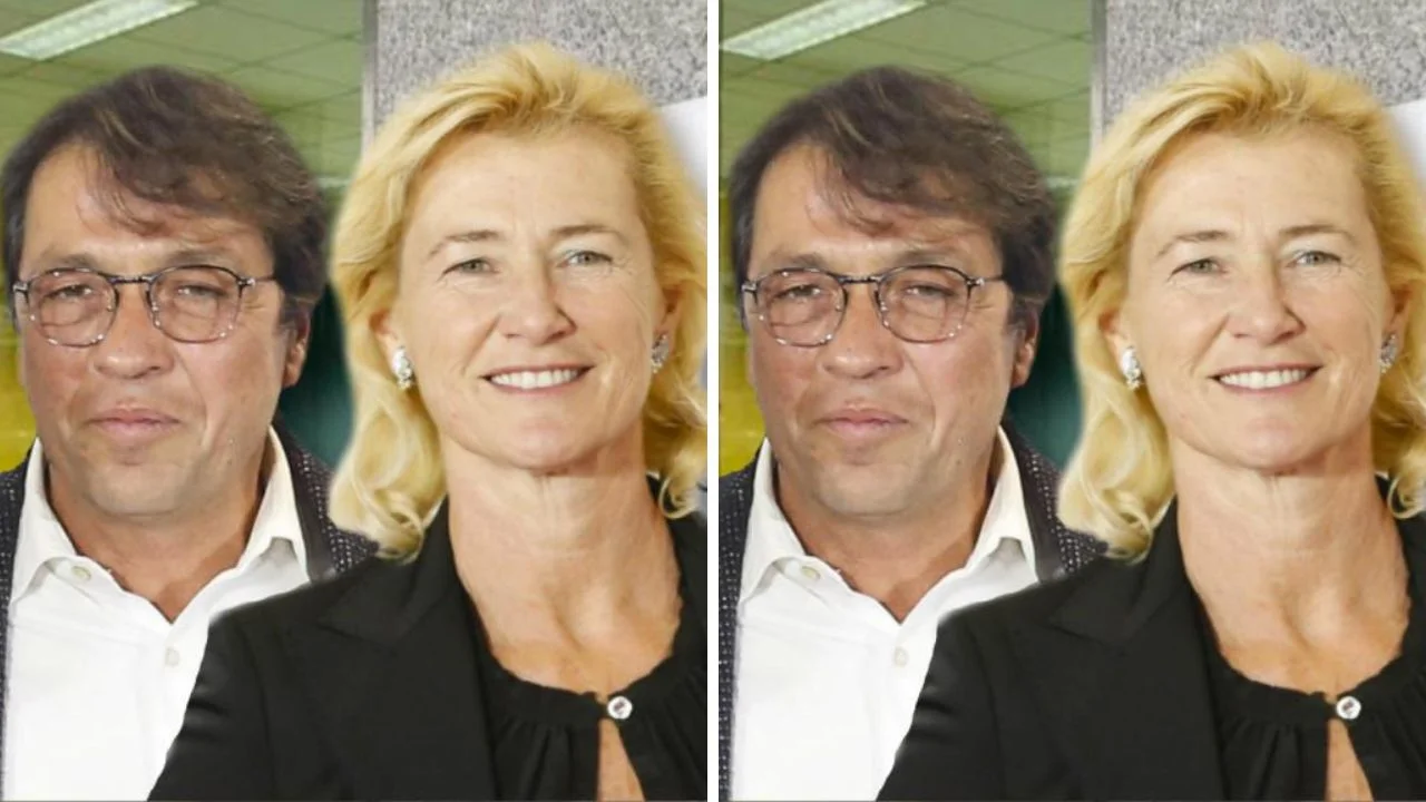 Collage de fotos de Miguel Ángel Bernardeau y su esposa Ana Duato