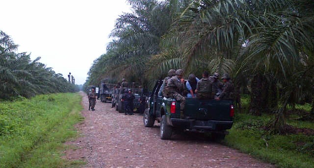 militarización
