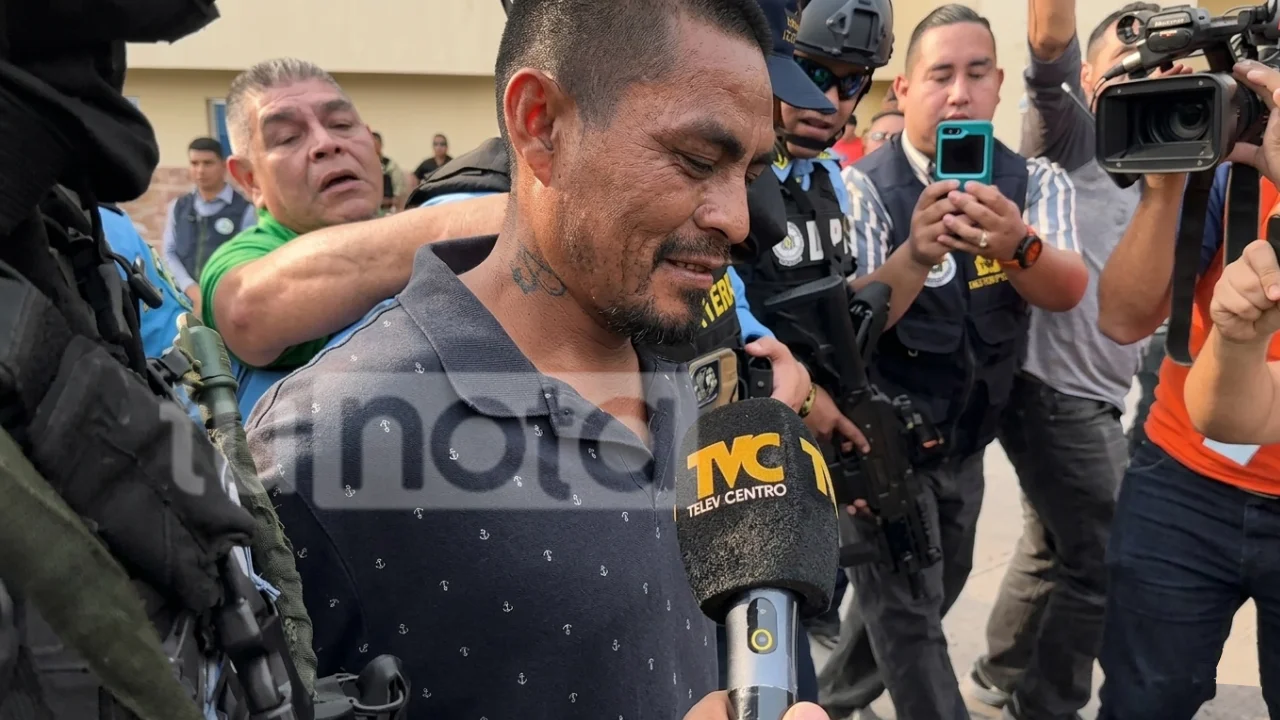 Modesto Murillo Gutiérrez, señalado como presunto operador logístico del Cartel del Diablo, tras su captura en Marale.