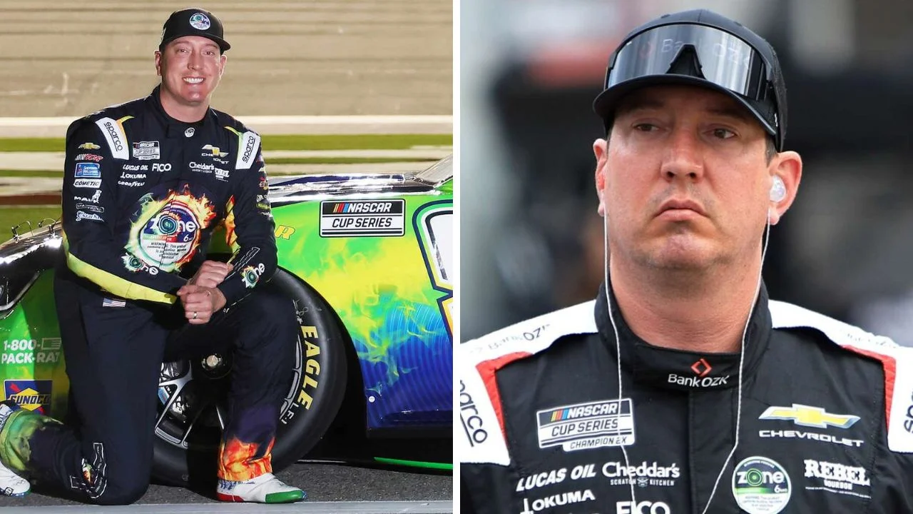 Collage de fotos de Kyle Busch