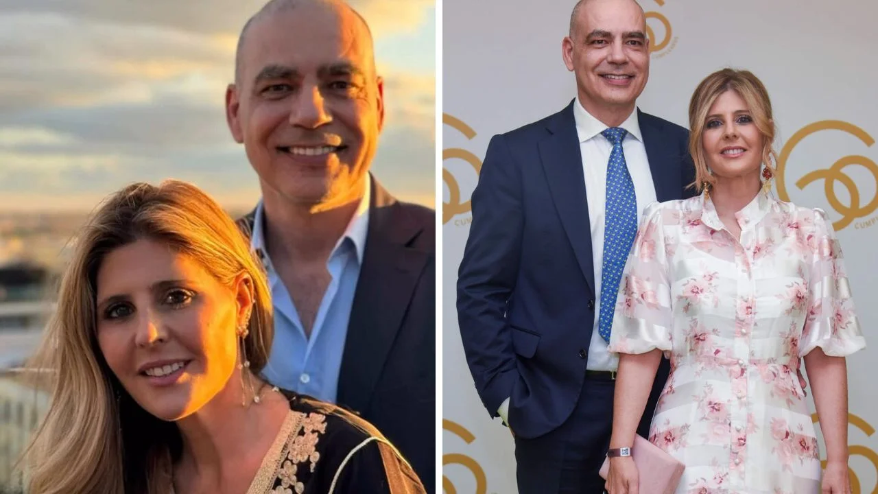 Collage de fotos de Bárbara Royo y Nacho Abad