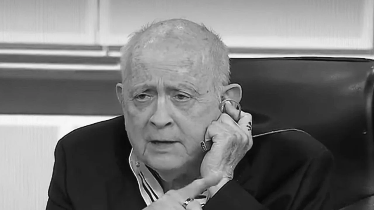Fotografía de Chiche Gelblung en blanco y negro