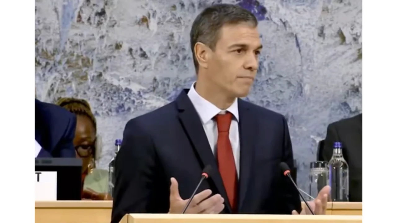 Presidente del Gobierno español, Pedro Sánchez.  Foto: Cortesia 
