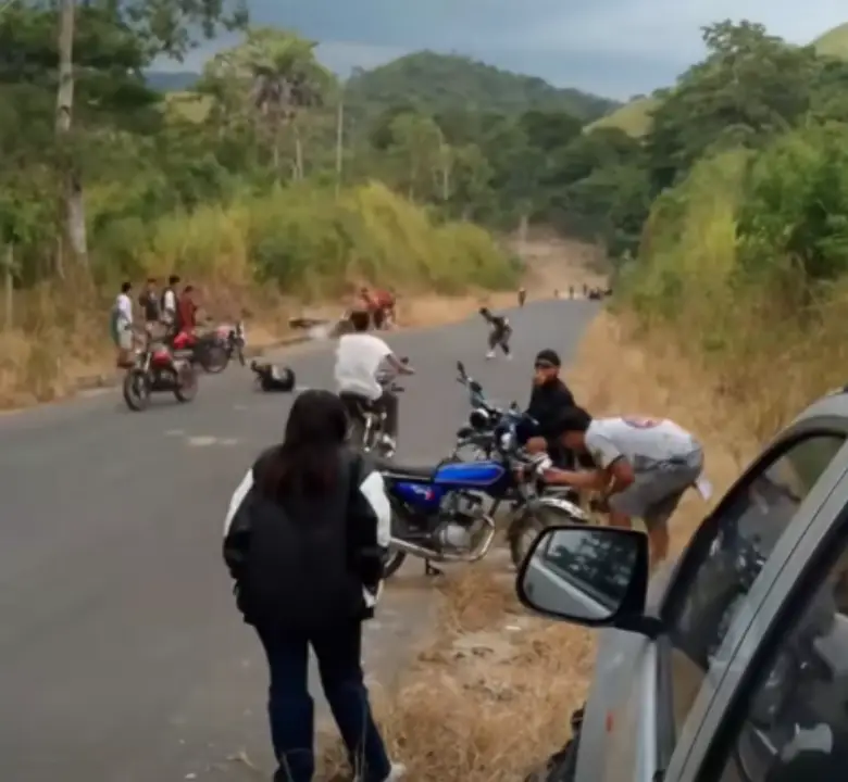 motociclistas pique