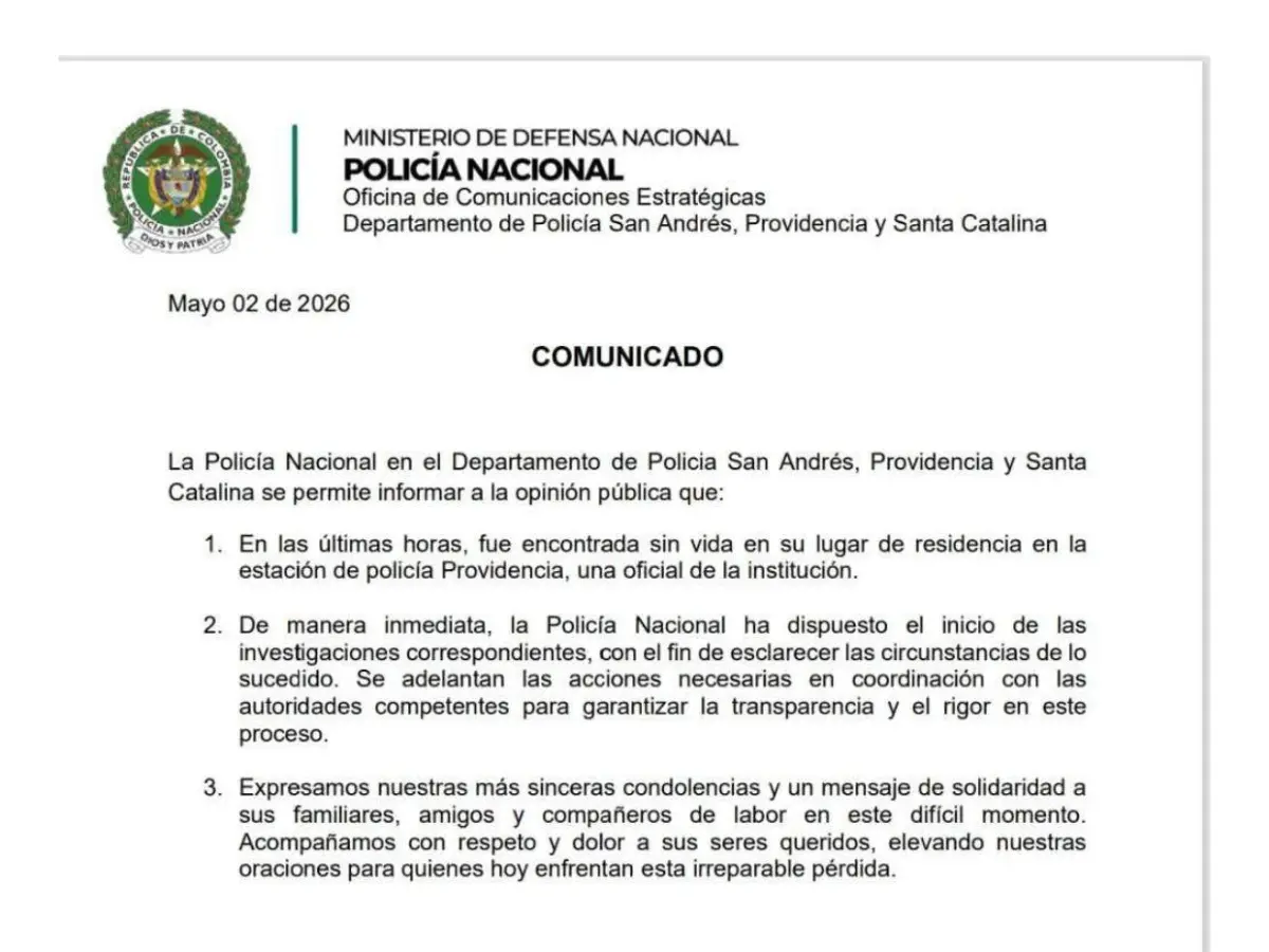 Policía Colombia