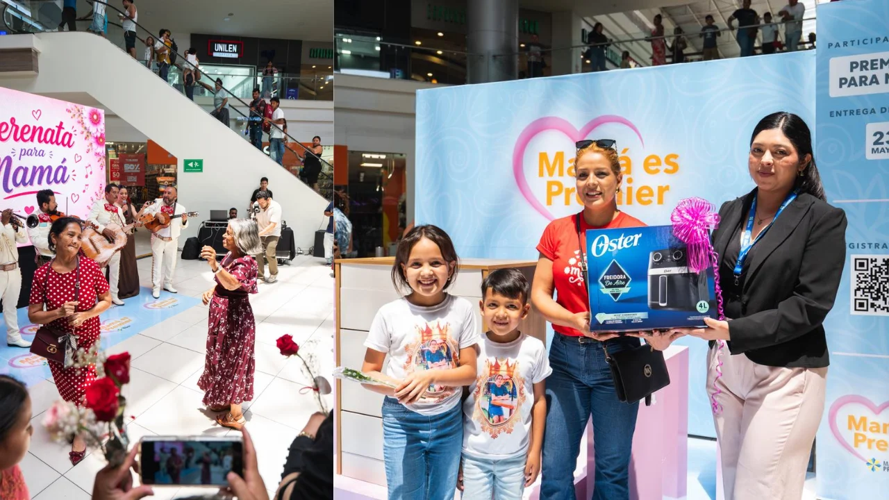Madres hondureñas participaron por premios especiales y regalos durante las actividades organizadas por Grupo Premier en sus centros comerciales.