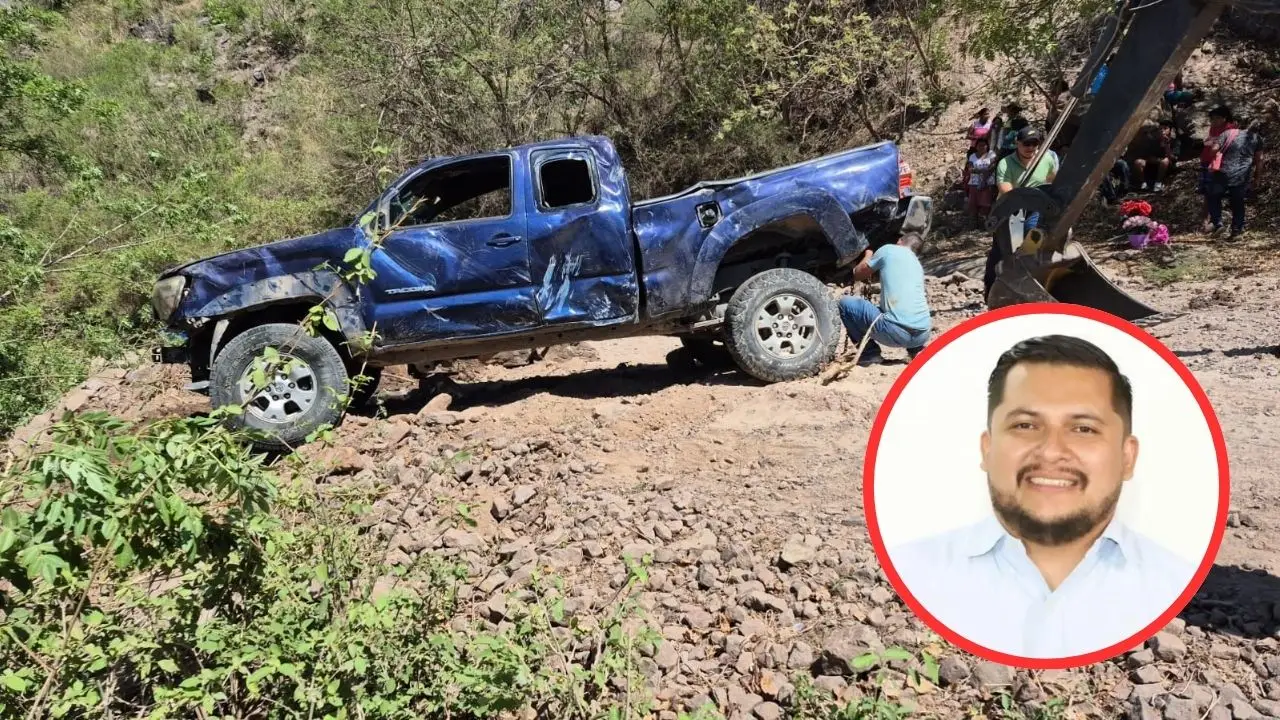 Alcalde de Texiguat sufre aparatoso accidente: carro en que viajaba cayó a barranco Imagen de Alcalde de Texiguat sufre aparatoso accidente: carro en que viajaba cayó a barranco