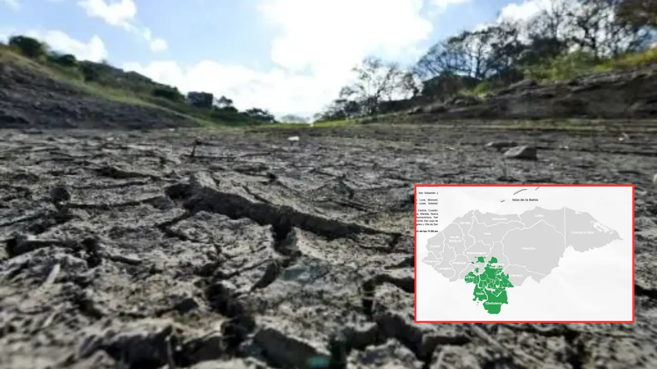 Alerta verde por sequía en Honduras: 15 municipios más se suman a la medida Imagen de Alerta verde por sequía en Honduras: 15 municipios más se suman a la medida