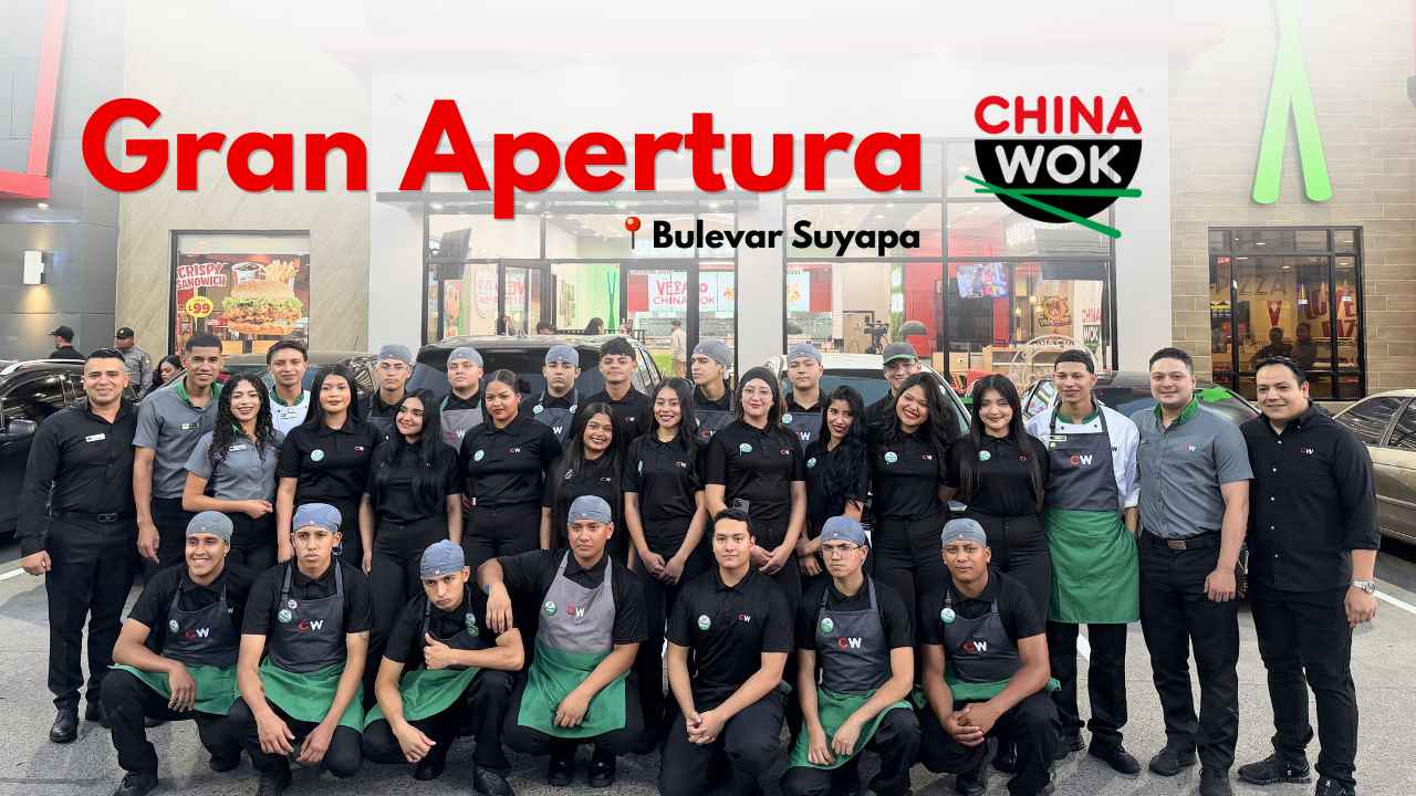 Gran Apertura del nuevo restaurante Chinawok en Bulevar Suyapa Imagen de Gran Apertura del nuevo restaurante Chinawok en Bulevar Suyapa