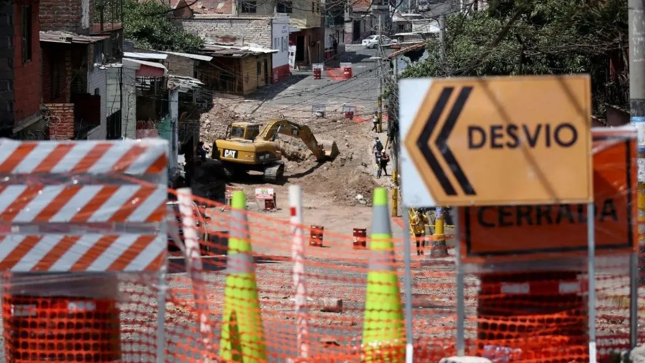 Imagen de Cierre de importante vía en Tegucigalpa desde este miércoles