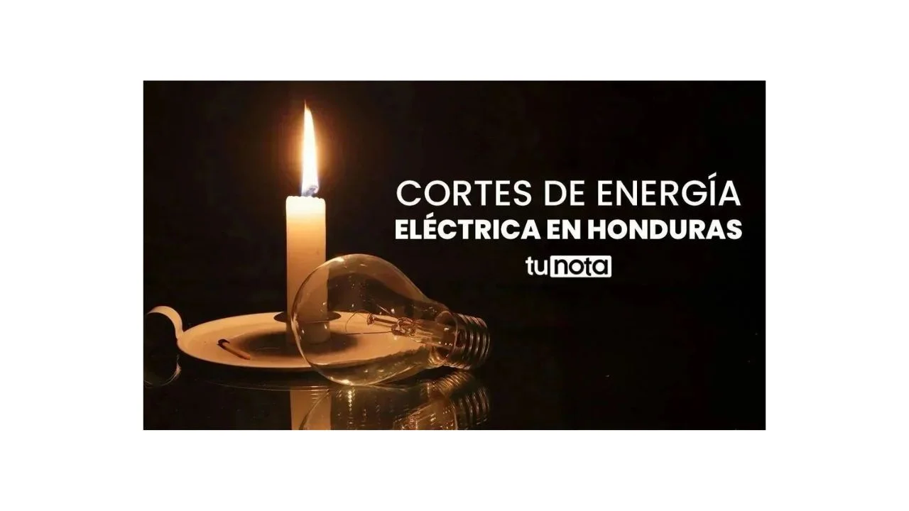 Cortes de energía eléctrica para este viernes 22 de mayo en Honduras Imagen de Cortes de energía eléctrica para este viernes 22 de mayo en Honduras