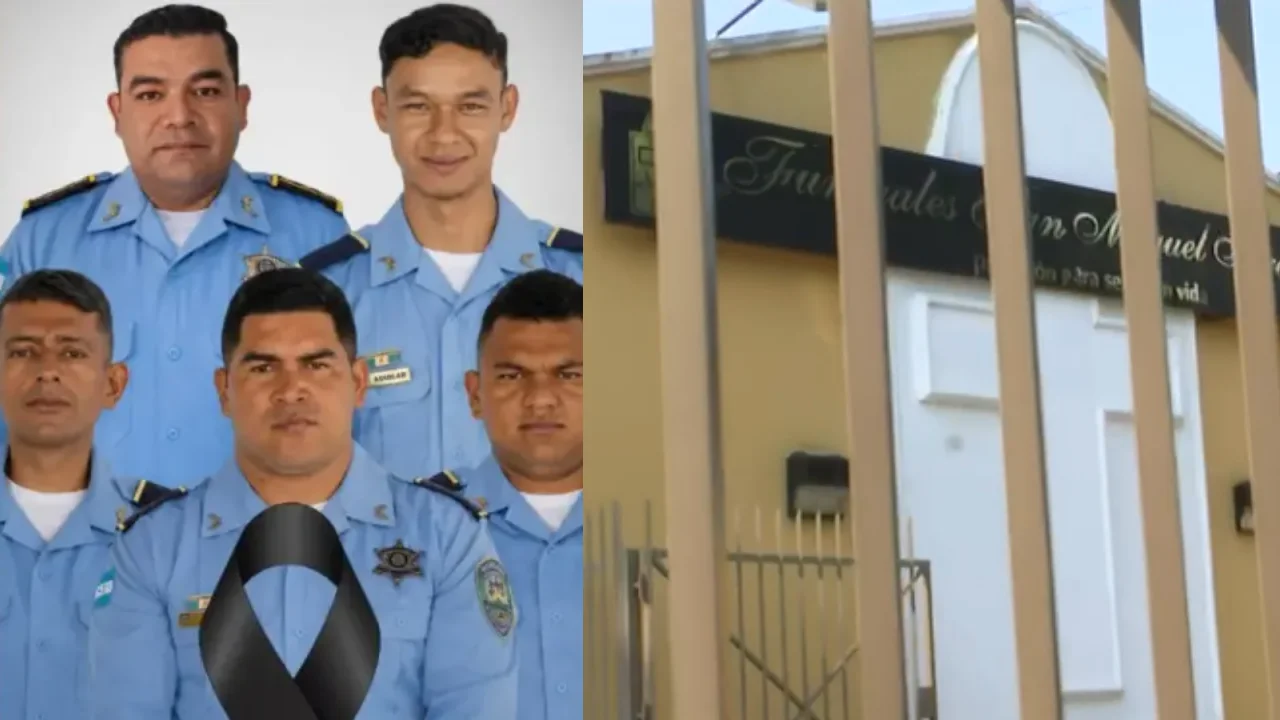 Entregan cuerpos de agentes de la DIPAMPCO asesinados en Omoa Imagen de Entregan cuerpos de agentes de la DIPAMPCO asesinados en Omoa