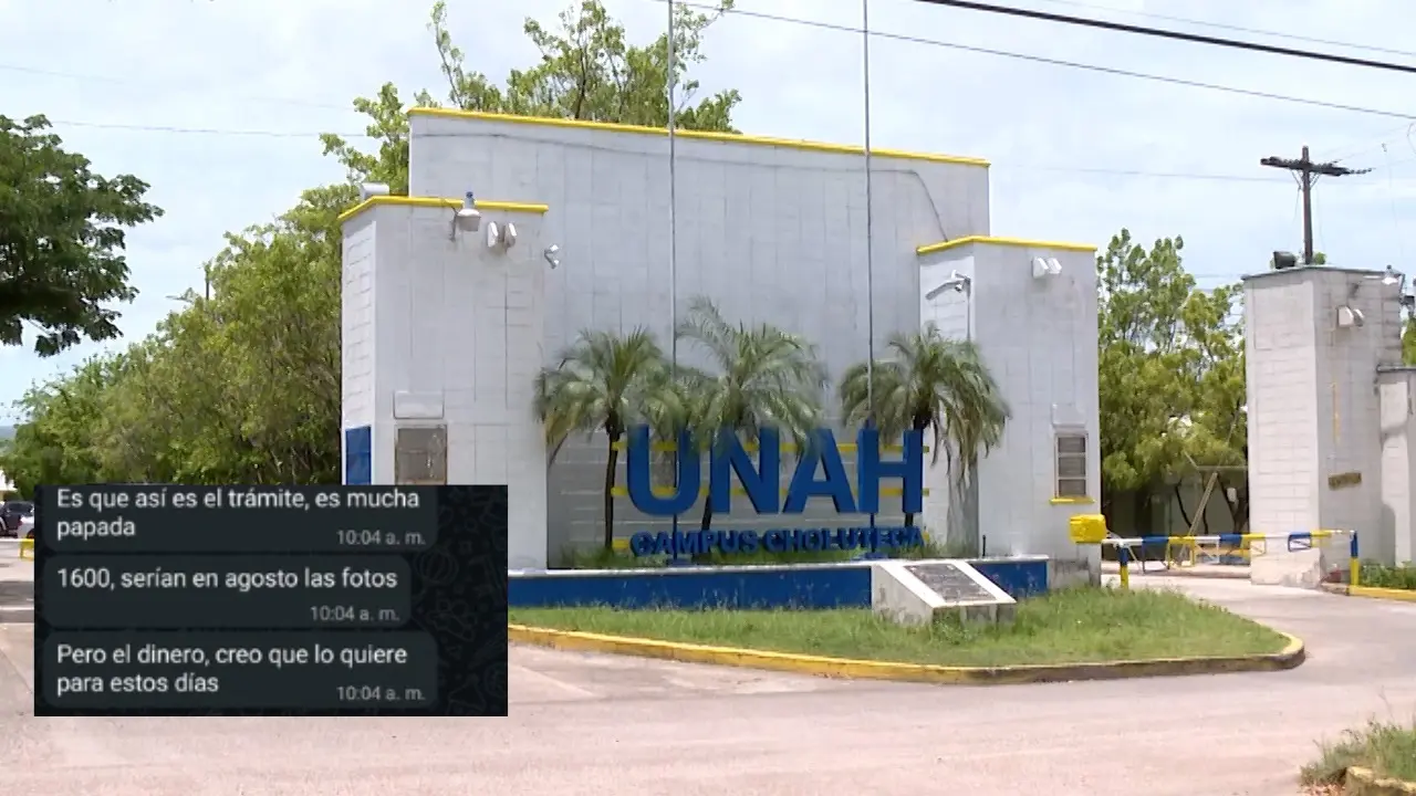 Imagen de Docente de la UNAH en Choluteca es denunciado por supuestos cobros a estudiantes