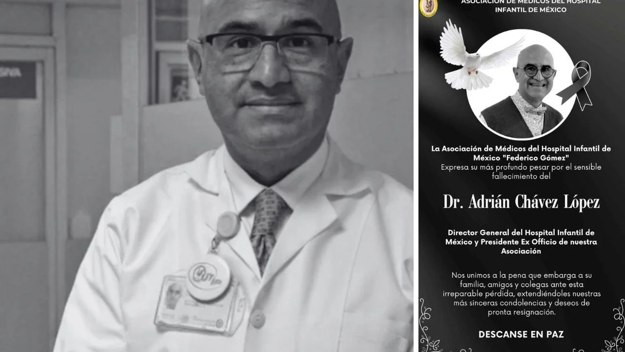 Imagen de Dr. Adrián Chávez López: muere el director del HIMFG, ¿qué le pasó?