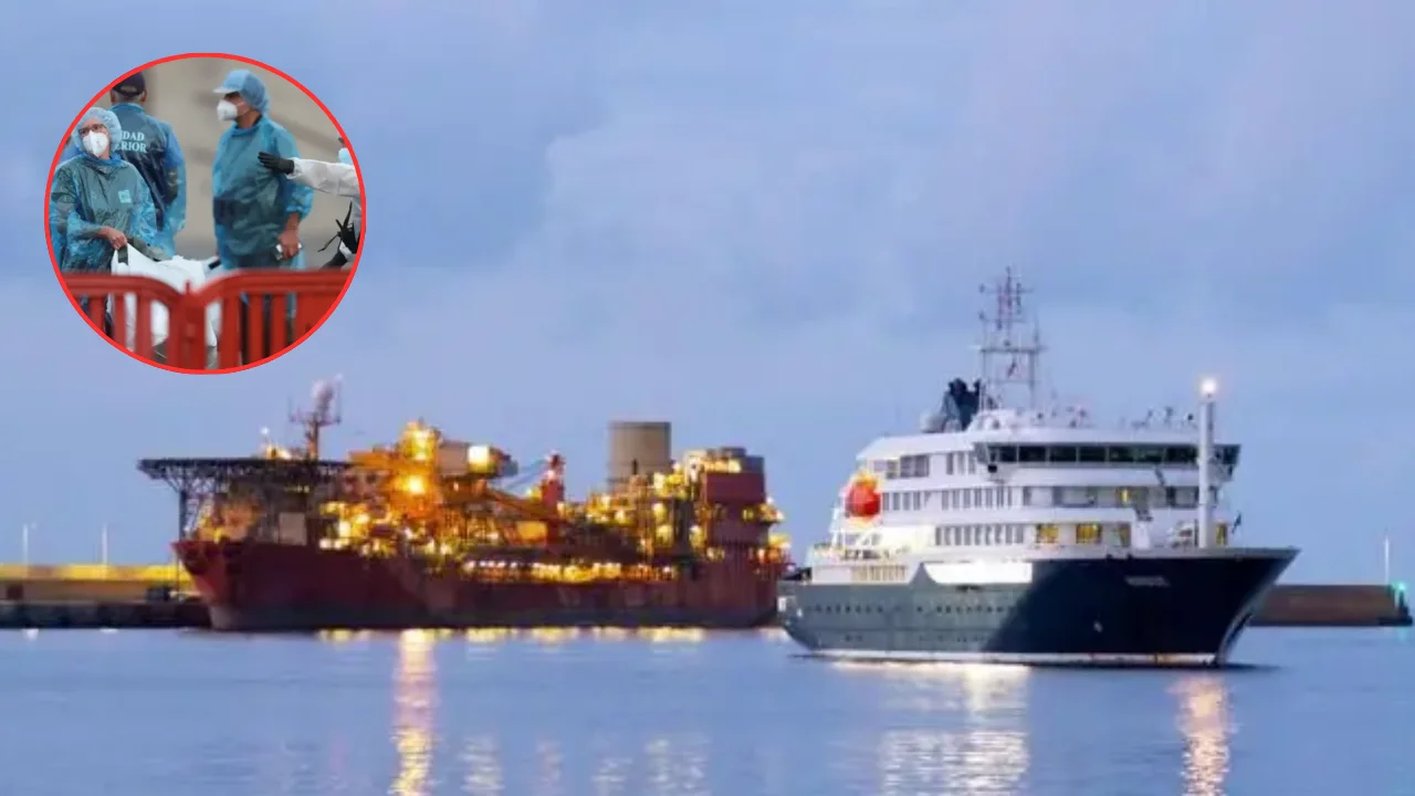 Imagen de EE. UU. repatria a 17 ciudadanos por brote de hantavirus en crucero MV Hondius