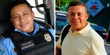 Imagen de 'Estaba por jubilarse': desgarradora imagen de policía abatido en Chamelecón