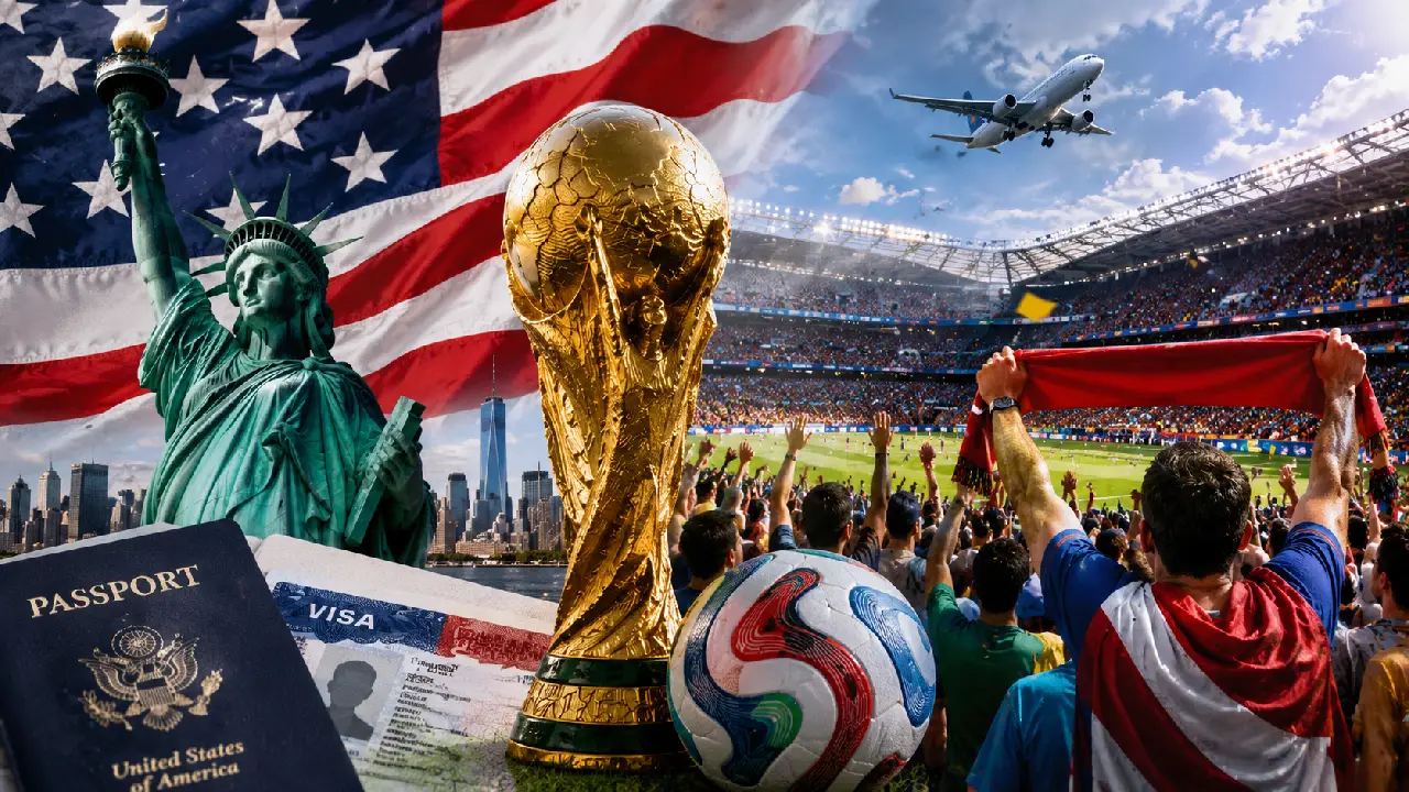 Imagen de Estados Unidos revela nuevos beneficios en visado frente al Mundial