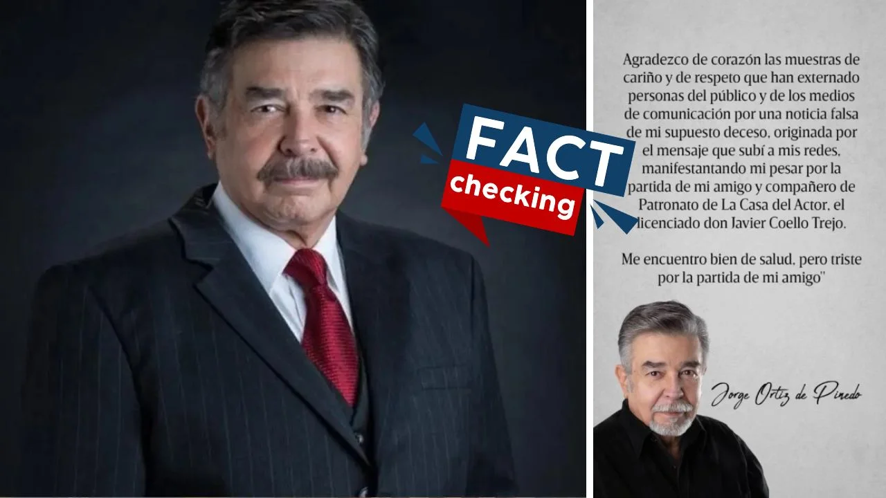 ¿Es verdad qué murió Jorge Ortiz de Pinedo hoy en 2026? Esto pasó Imagen de ¿Es verdad qué murió Jorge Ortiz de Pinedo hoy en 2026? Esto pasó