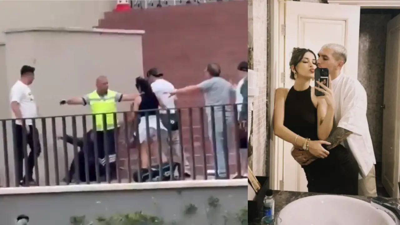 Video: Famoso futbolista es golpeado por hombre obsesionado con su novia Imagen de Video: Famoso futbolista es golpeado por hombre obsesionado con su novia