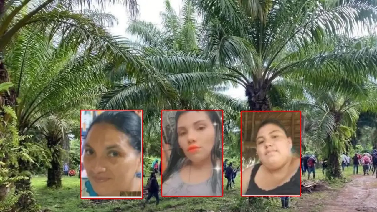 Imagen de Mirza, María y Rosa Rodríguez, las tres hermanas víctimas de masacre en Trujillo