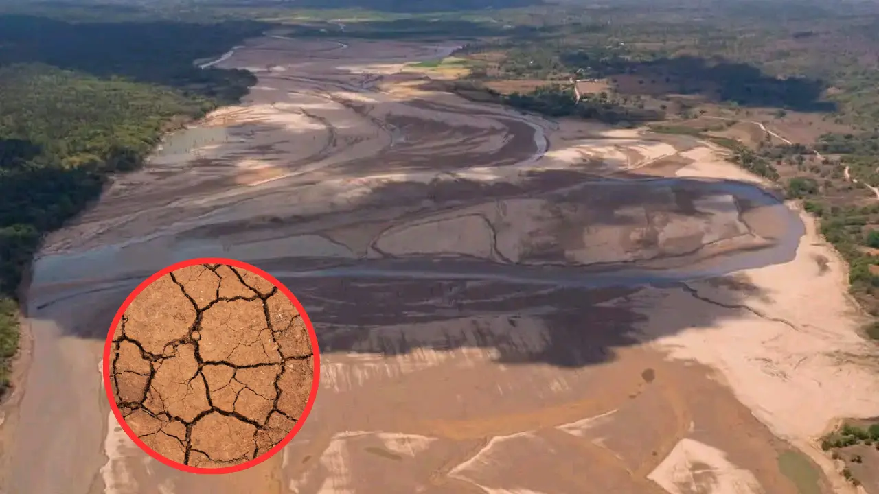 Imagen de Nota Especial: Alarmantes imágenes en Patuca III: el embalse luce seco como un desierto