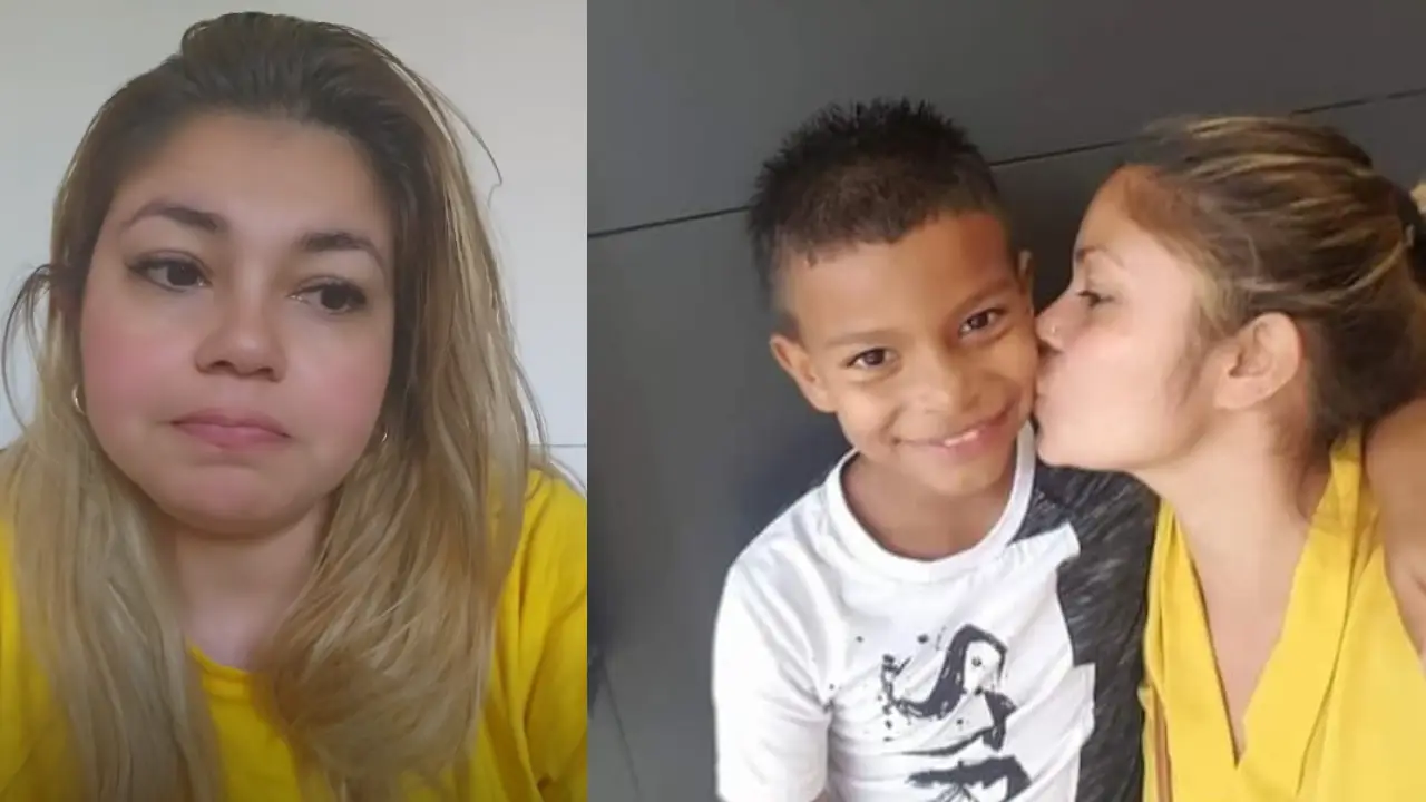 Karina habla tras supuesta aparición de Enoc Pérez