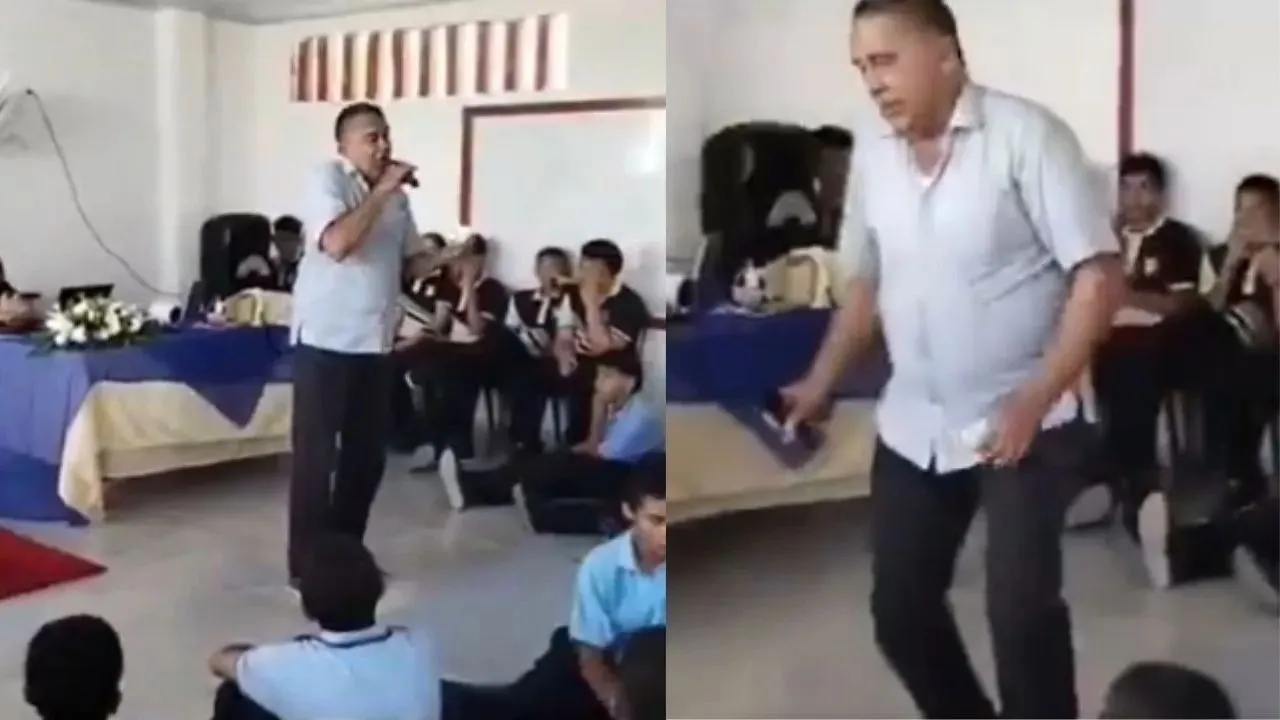 Maestro muere frente a sus estudiantes: video capta últimos momentos Imagen de Maestro muere frente a sus estudiantes: video capta últimos momentos