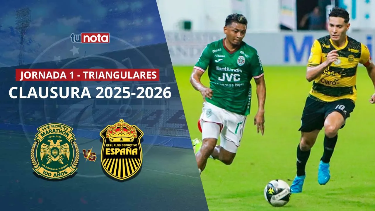 Imagen de Marathón vs Real España en vivo: Dónde ver, marcador, relato | J1 triangulares Liga Nacional