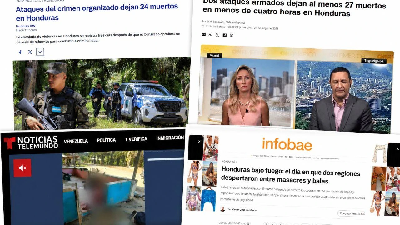así retrató la prensa internacional a Honduras