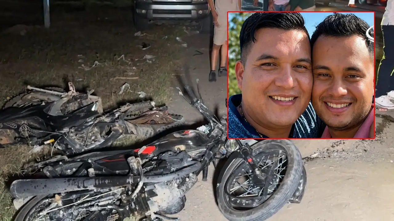 Maynor e Isaías Rodríguez, hermanos que murieron al chocar sus motos entre sí Imagen de Maynor e Isaías Rodríguez, hermanos que murieron al chocar sus motos entre sí