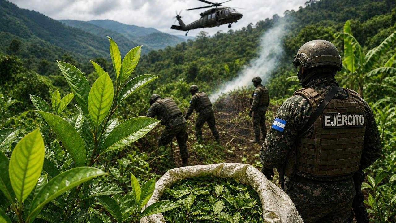 Imagen de Menos cocaína incautada, más cultivos: el giro narco en Honduras