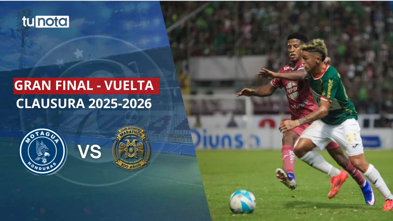 Motagua vs Marathón EN VIVO: dónde ver hoy la final de Liga Nacional Imagen de Motagua vs Marathón EN VIVO: dónde ver hoy la final de Liga Nacional