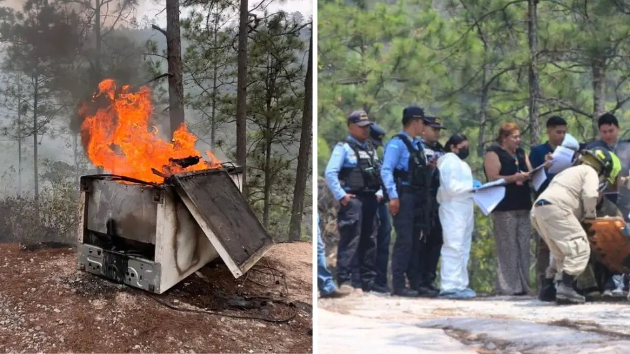 Imagen de Una mujer fue identificada entre los tres cuerpos carbonizados en Tegucigalpa