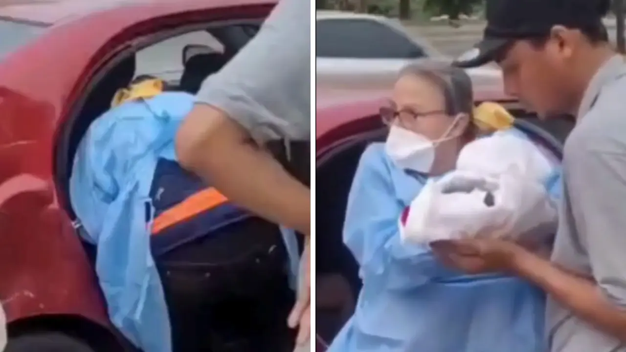 Imagen de Hondureña no llegó al hospital y dio a luz en un carro en San Pedro Sula