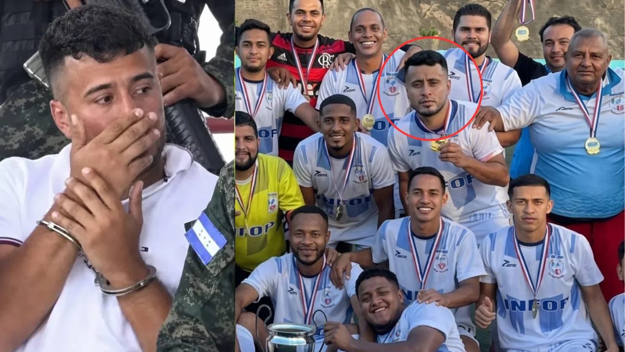 Imagen de 'No pertenezco a ninguna pandilla': futbolista es capturado por presunta extorsión