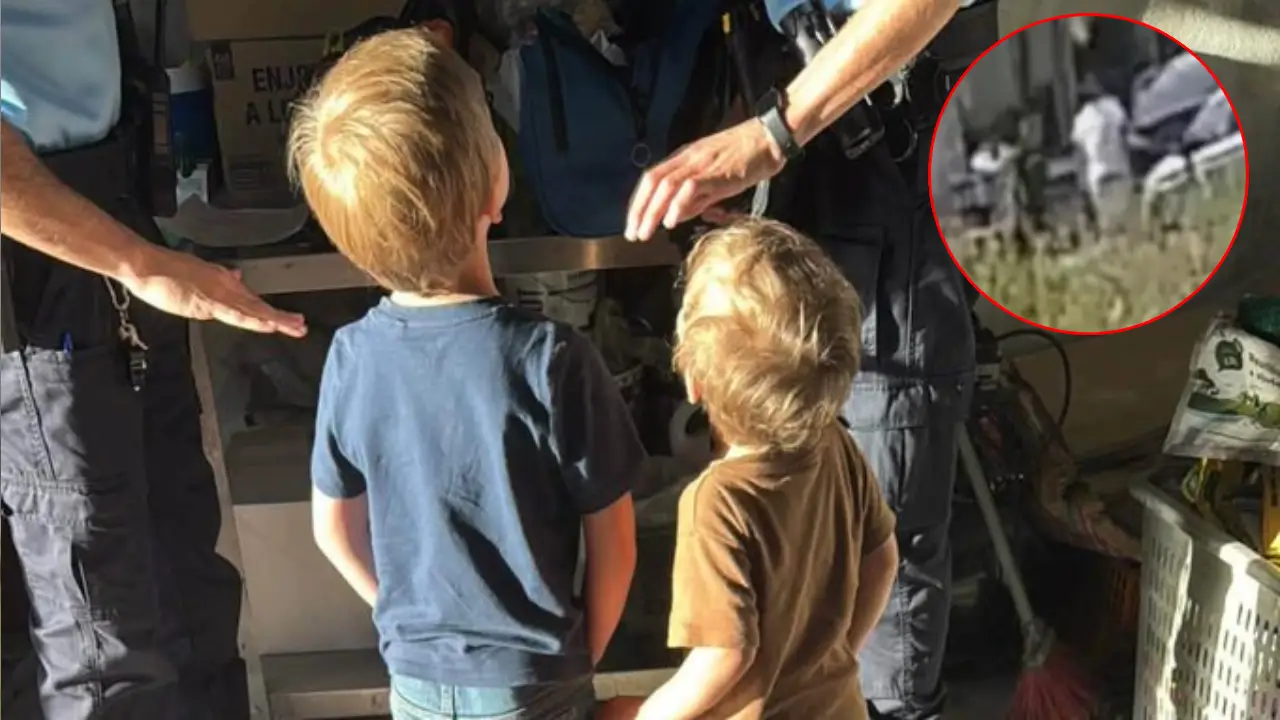 Video: Padres vendaron ojos a sus hijos y los abandonaron en la carretera Imagen de Video: Padres vendaron ojos a sus hijos y los abandonaron en la carretera