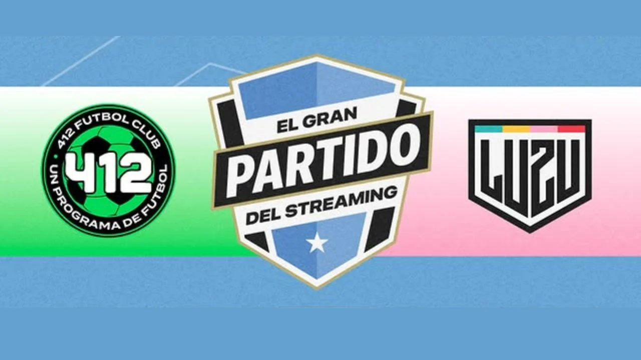 Partido de Luzu vs 412: ¿cuándo es, a qué hora se juega y dónde ver gratis? Imagen de Partido de Luzu vs 412: ¿cuándo es, a qué hora se juega y dónde ver gratis?