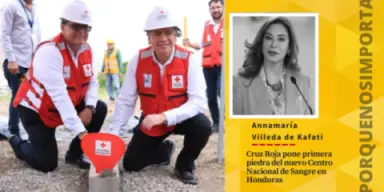 Imagen de Cruz Roja pone primera piedra del nuevo Centro Nacional de Sangre en Honduras