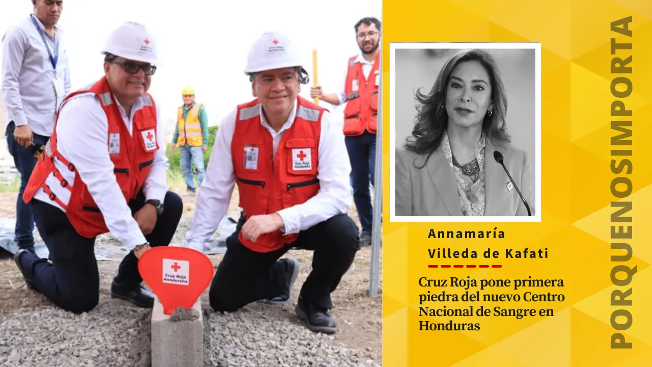 Cruz Roja pone primera piedra del nuevo Centro Nacional de Sangre en Honduras Imagen de Cruz Roja pone primera piedra del nuevo Centro Nacional de Sangre en Honduras