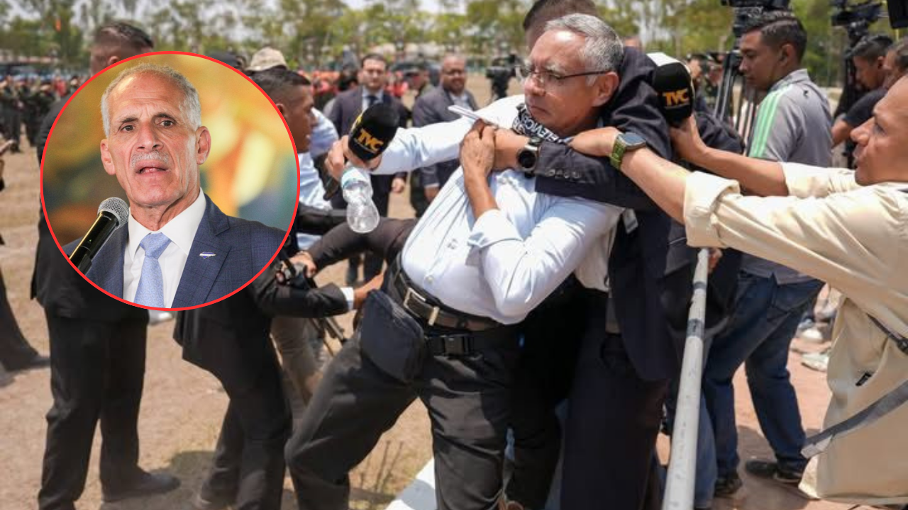 Imagen de Asfura ofrece 'mil disculpas' a periodistas de TVC por agresión de su Guardia