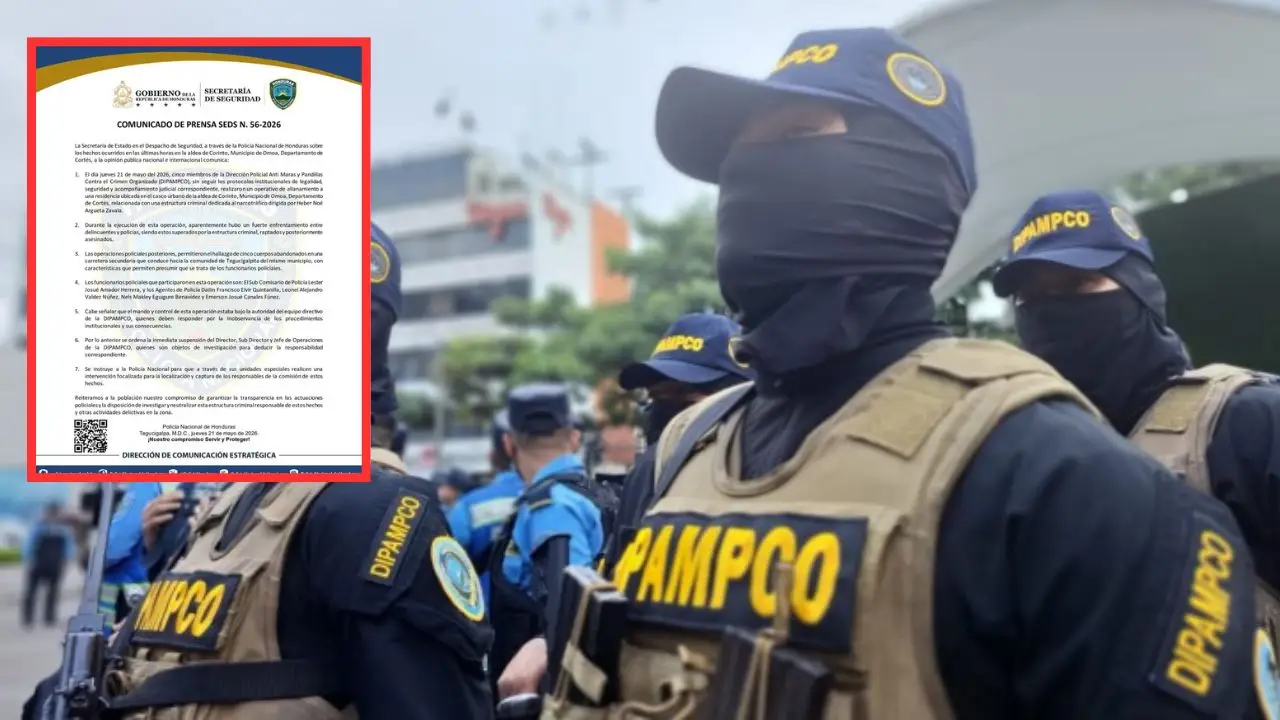 Quiénes son los funcionarios destituidos de la Dipampco tras muerte de oficiales Imagen de Quiénes son los funcionarios destituidos de la Dipampco tras muerte de oficiales