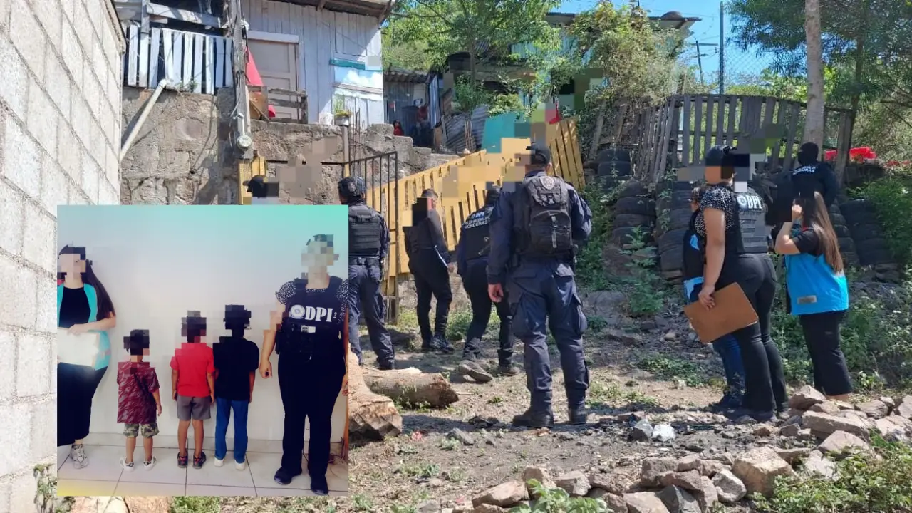 Salvan a tres niños tras presuntos abusos de su madre en estado de ebriedad